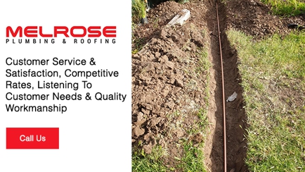 Melrose Plumbing & Roofing Hero Image