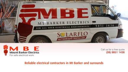 Mount Barker Electrics Hero Image