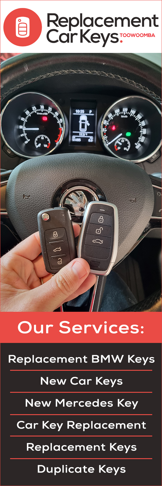 Replacement Car Keys Toowoomba