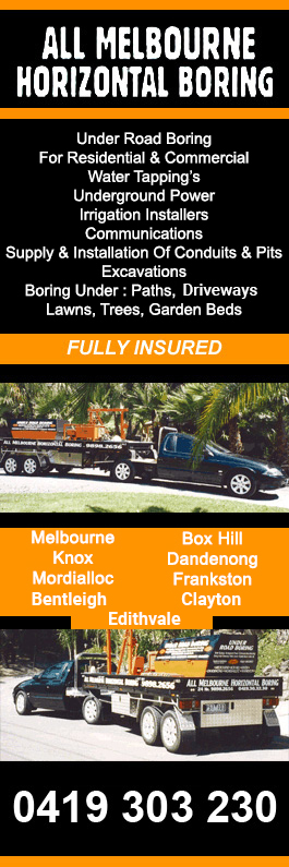 All Melbourne Horizontal Boring