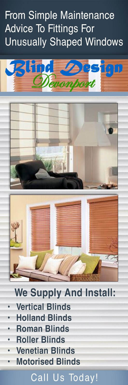 Blind Design Devonport