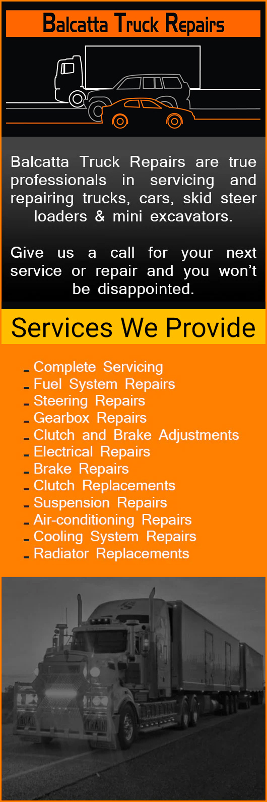 Balcatta Truck Repairs