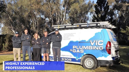 Vic Plumbing and Gas Hero Image