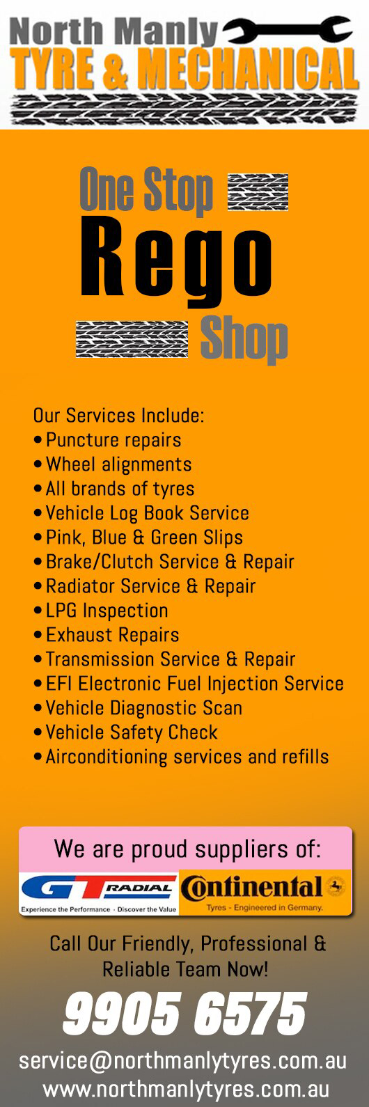 North Manly Tyres & Mechanical Services