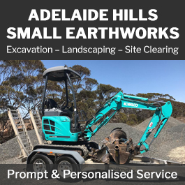 Adelaide Hills Small Earthworks