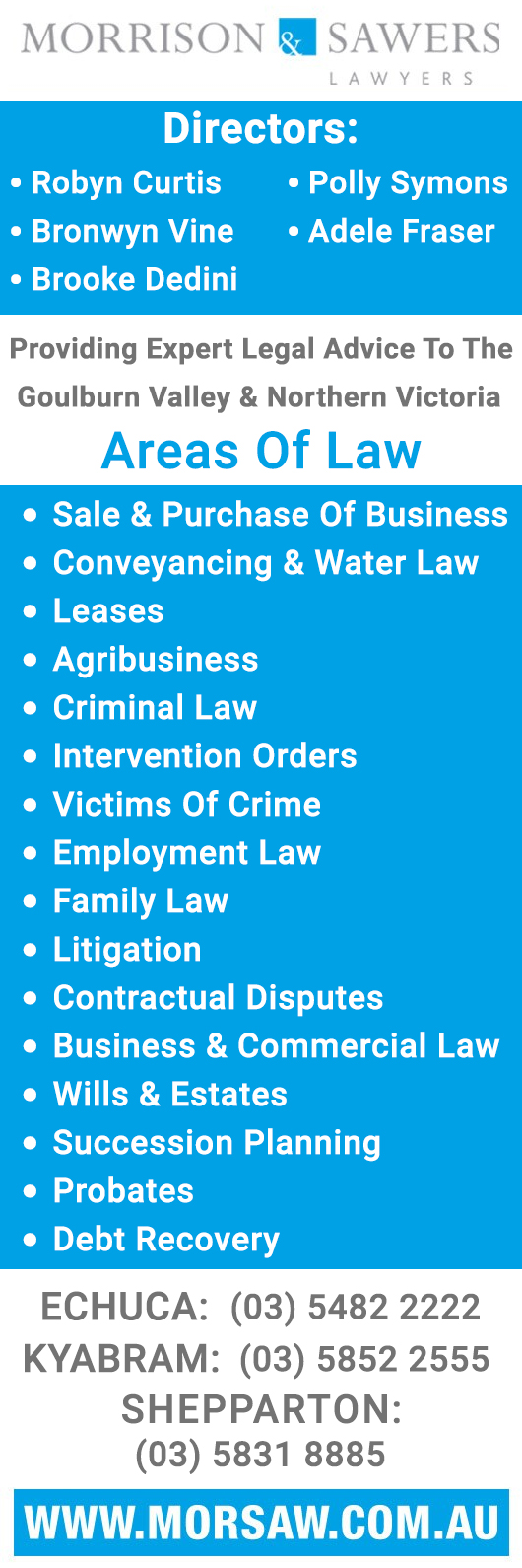 Morrison & Sawers Lawyers
