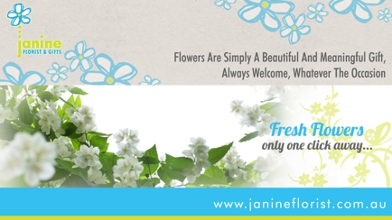 Janine Florist Hero Image