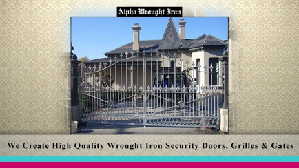 Alpha Wrought Iron Pty Ltd Hero Image