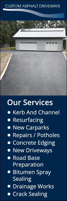 Custom Asphalt Driveways
