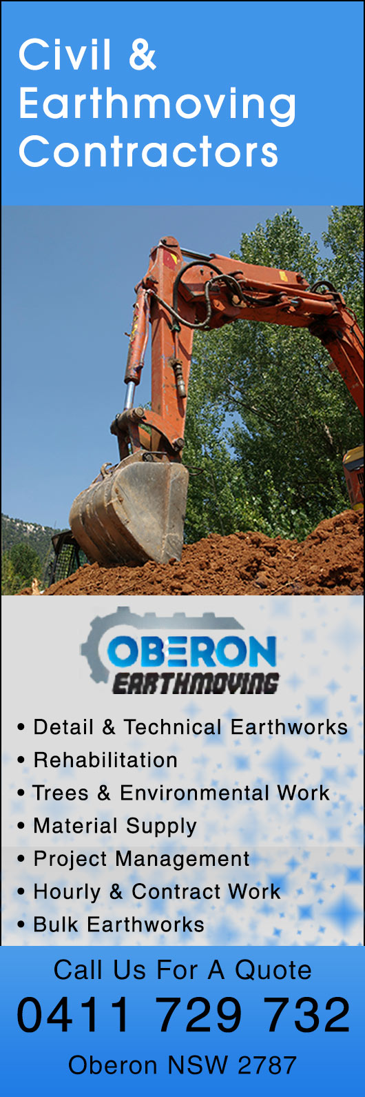 Oberon Earthmoving Pty Ltd