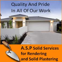 A.S.P Solid Services for Rendering and Solid Plastering