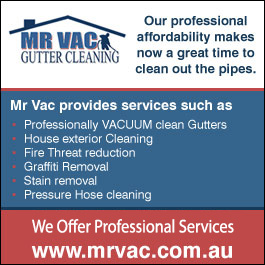 Mr Vac Gutter Cleaning