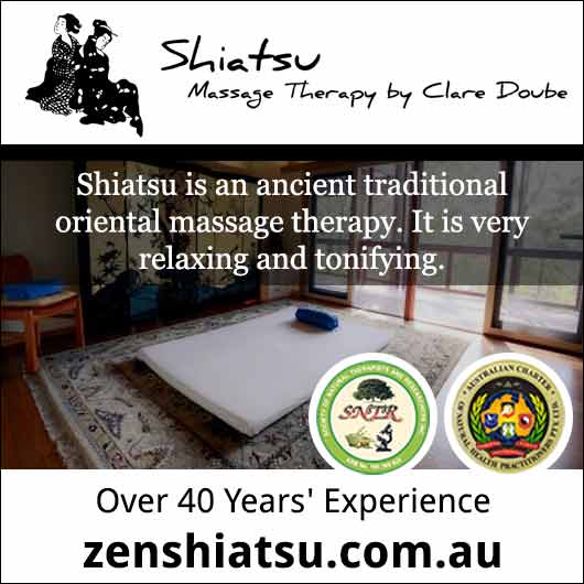 Shiatsu Massage Therapy by Clare Doube