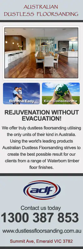 Australian Dustless Floorsanding