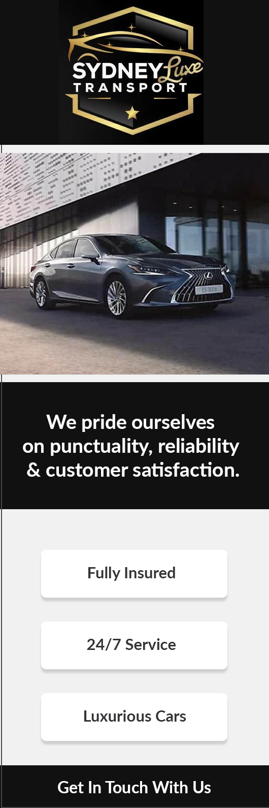 Sydney Luxe transport