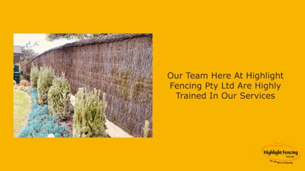 Highlight Fencing Pty Ltd Hero Image