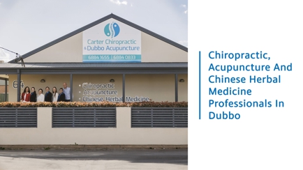 Carter Chiropractic & Dubbo Acupuncture Hero Image
