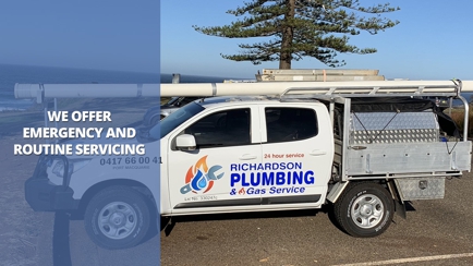Richardson Plumbing And Gas Service Hero Image