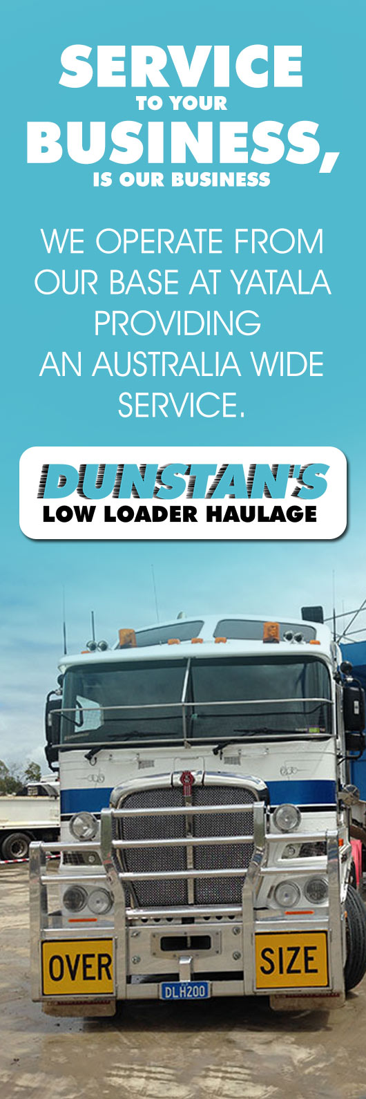 Dunstan's Low Loader Haulage