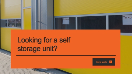 Picton Self Storage Hero Image