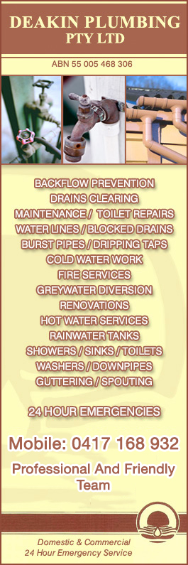 Deakin Plumbing Pty Ltd