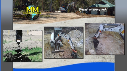 M & M Earthworks & Excavation Hero Image