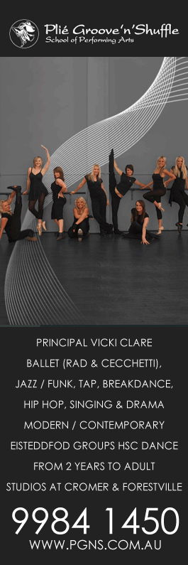 Plié, Groove 'N' Shuffle, School of Performing Arts