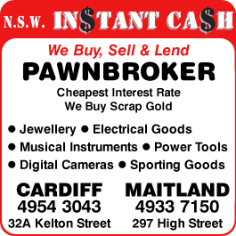 N.S.W. Instant Cash