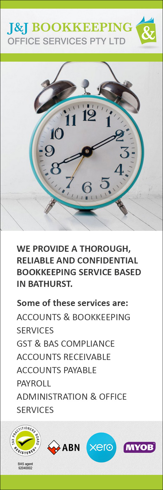 J & J Bookkeeping & Office Services Pty Ltd