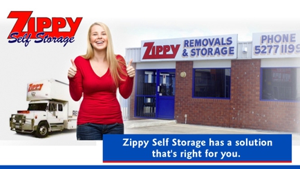 Zippy Removals & Storage Hero Image