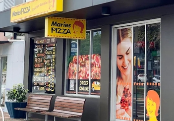 Marie's Pizza Hero Image