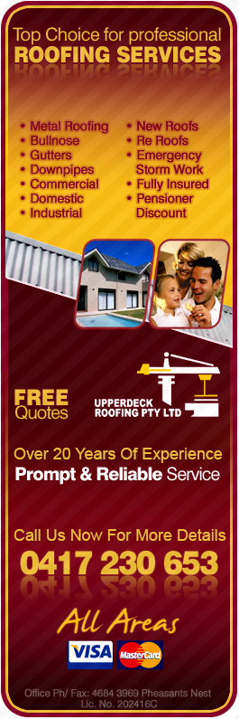 Upperdeck Roofing Pty Ltd