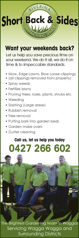 Riverina Short Back And Sides Lawnmowing Service