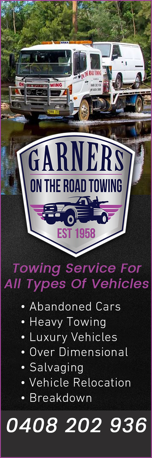 Garners On The Road Towing