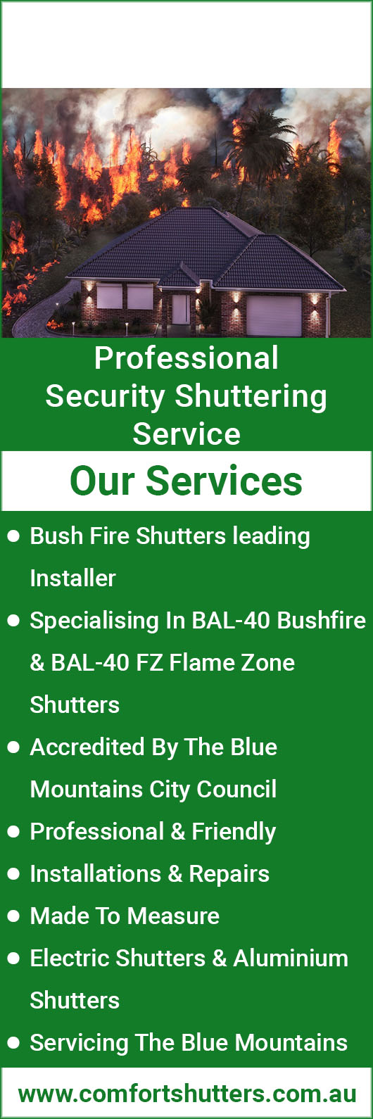 Comfort Shutters