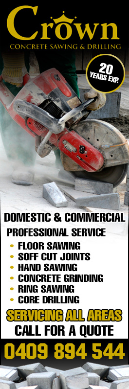 Crown Concrete Sawing & Drilling
