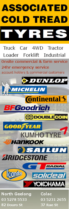Associated Cold Tread Tyres