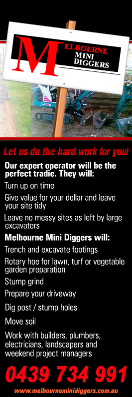 Melbourne Mini Diggers