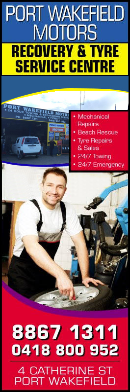 Port Wakefield Motors Recovery & Tyre Service Centre