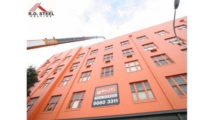 R O Steel Roofing Hero Image