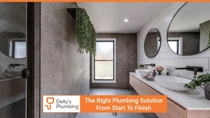 Delly's Plumbing Hero Image