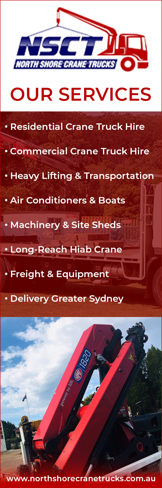 North Shore Crane Trucks
