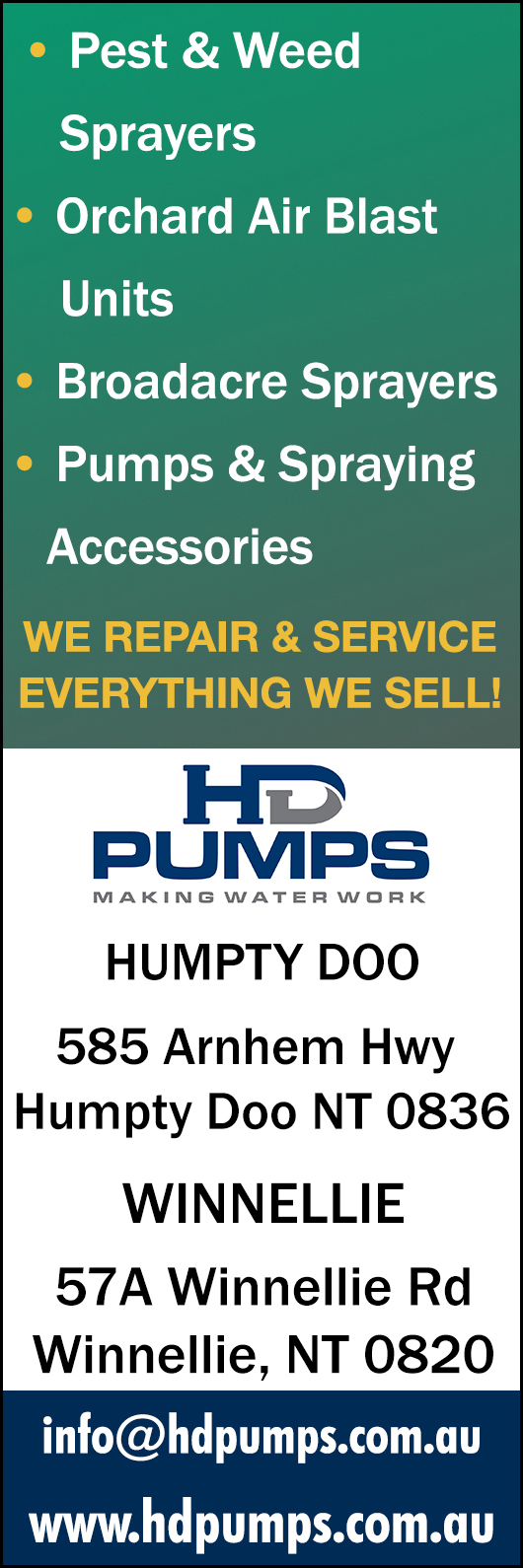 HD Pumps
