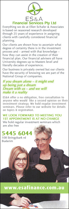 E S & A Financial Services Pty Ltd