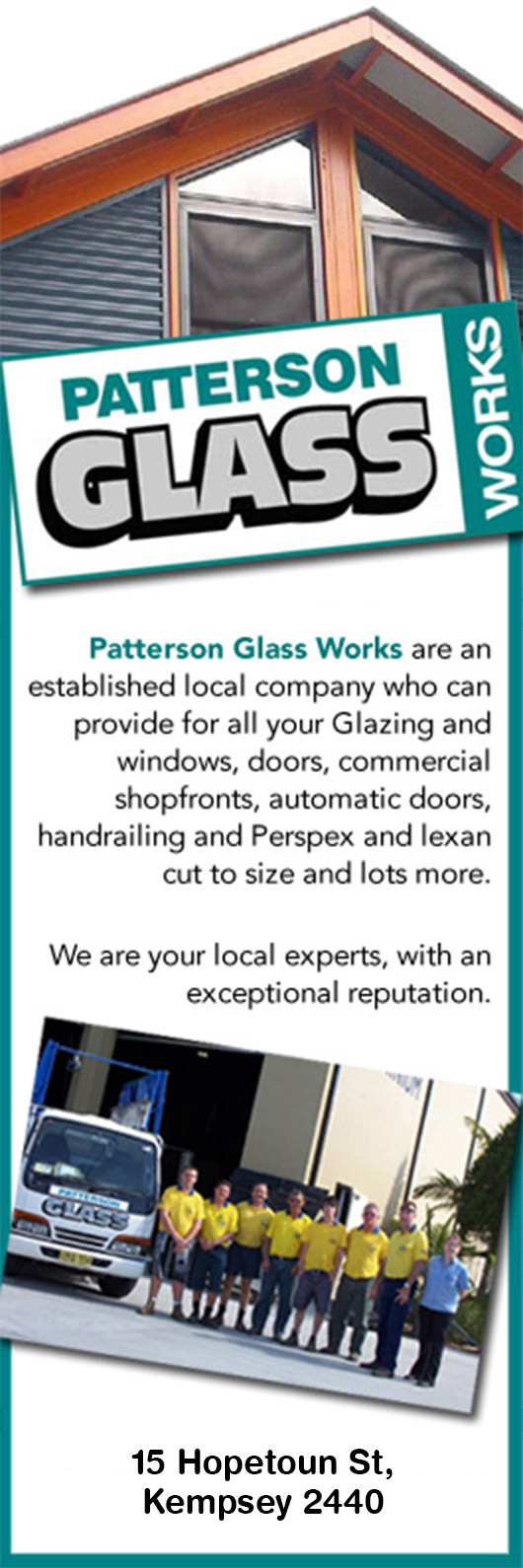 A. Patterson Glass Works