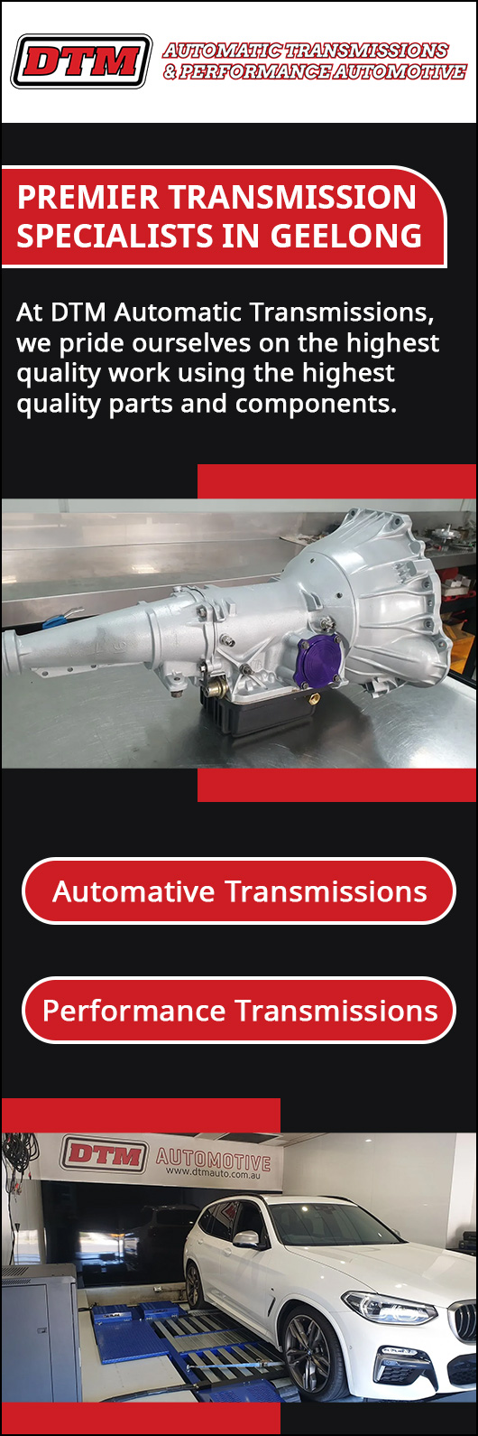 DTM Automatic Transmissions