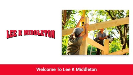 Lee K Middleton Builder & Contractor Hero Image