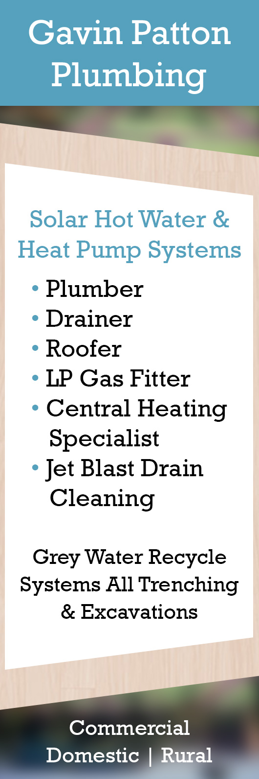 Gavin Patton Plumbing