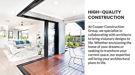 Cooper Construction Group Hero Image