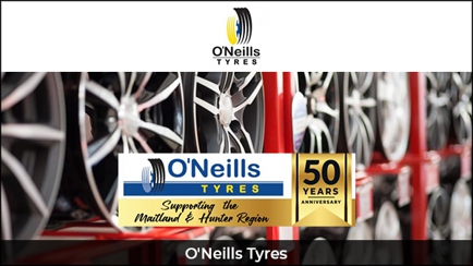 O'Neills Tyres Rutherford Hero Image